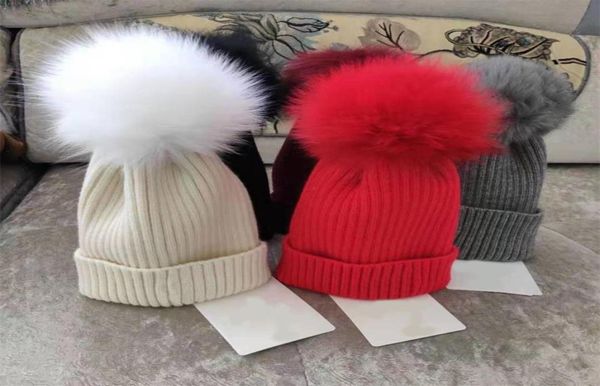 

trucker hat designer letter men fitted caps autumn and winter knitted hats women wool plus velvet pom pom hats luxury casual skull3170483, Blue;gray