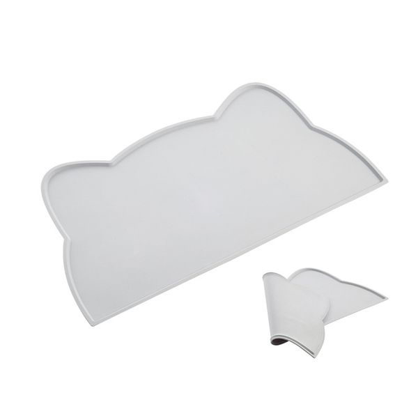 

dog food mat feeders raised edges for food and water prevent spill waterproof cat mat protect floors easy clean dog bowl mats silicone pets