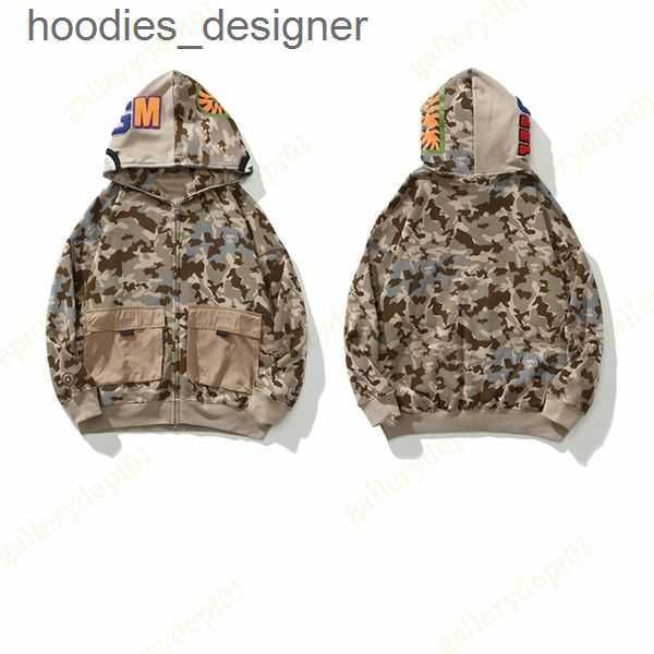 

hoodies designer 2023 mens hoodie designer shark hoodies color stitching pattern women sweatshirts reverse the letters sweaters tie dye hood, Black