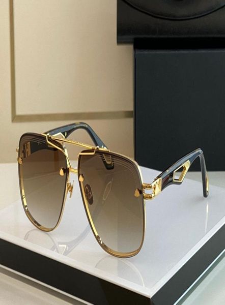 

summer sunglasses for men women style the king ii antiultraviolet retro plate rectangle full frame fashion eyeglasses random box8700612, White;black