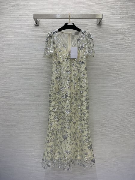 

street style dresses 2023 summer v neck short sleeve print fashion milan runway dress designer brand same style womens 0420-6, Black;pink