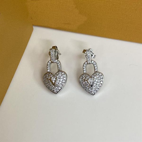 

designer gold silver stud earrings luxurys designers earring for women letter stud classic hoop studs wedding party jewlery290h, Golden;silver