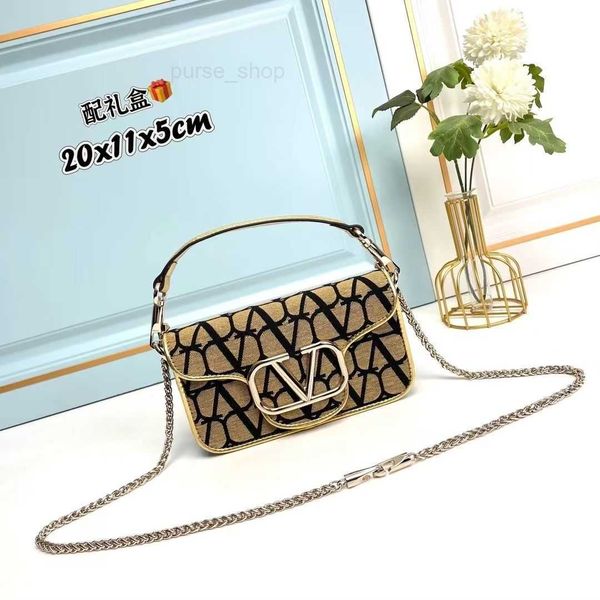 

canvas designer evening one bag classy new valentinoes matching printed v-logo carrying loco shoulder crossbody handbag flip with square cha