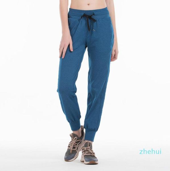 

nakedfeel fabric workout sport joggers pants women waist drawstring fitness running sweat pants with two side pocket style3036891