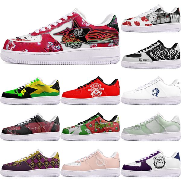 

DIY shoes winter comfortable autumn mens Leisure shoes one for men women platform casual sneakers Classic cartoon graffiti trainers comfortable sports 5822