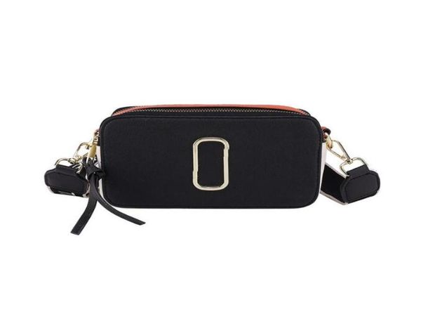 

designer fashion bag ladie handbag famous totes marc jocobs snaps camera small crossbody purse women shoulder bags messenger cr6823013, Red;black
