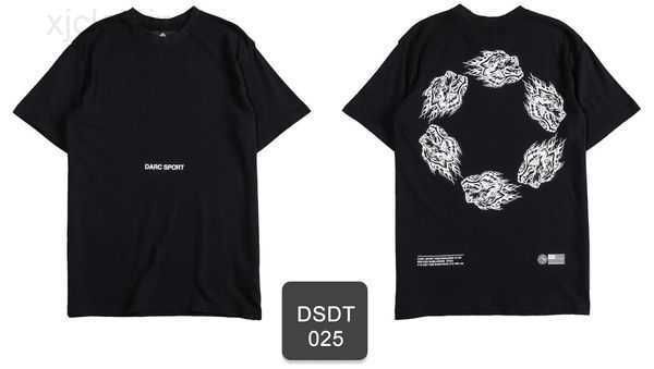 

men's t shirts darc shirt oversize sport union premium tee in white/black men women dtg printing technique us size 56n52