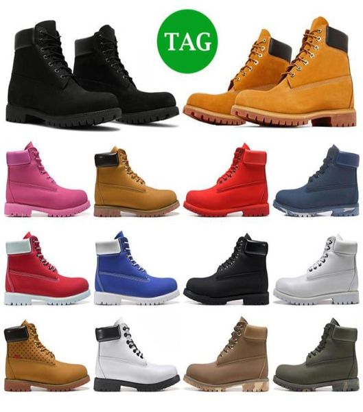 

designer men boots luxury martin winter boot cowboy yellow wheat black camo ankle booties platform womens sneakers outdoor trainer7420451