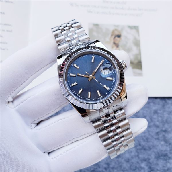 

watch automatic mechanical womens watches 36mm silver wristband waterproof all stainless steel wristband fashion designer wristwatch a30, Slivery;brown
