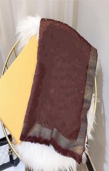 

factory whole scarf professional s scarf shiny gold yarn yarndyed wool shawl size 18070cm5189540, Blue;gray