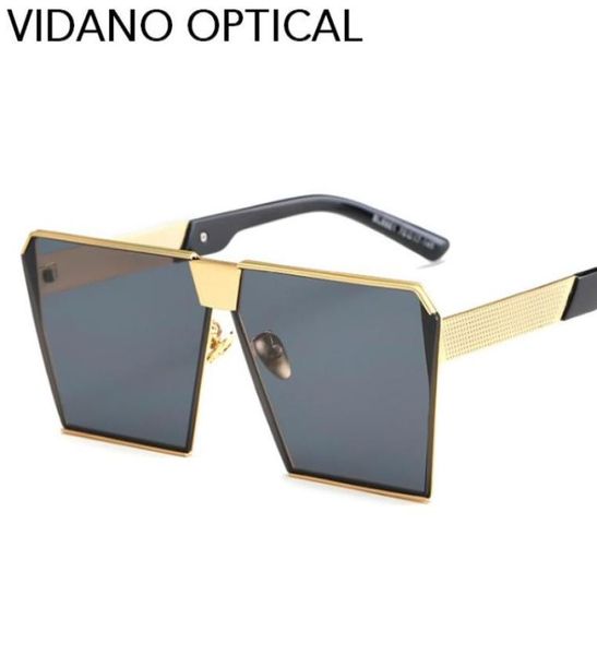 

vidano optical latest arrival vintage square sunglasses for men women designer sun glasses classic style eye2628013, White;black