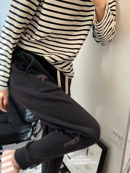 

arc teryx bird designer fashion 2023 sports house pants brand pant arc autumn winter sports thickened wind-proof pants leggings ira2, Black