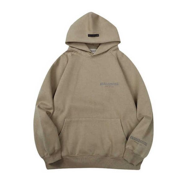 

classics luxury men's sweatshirts esstionals tracksuits letter hoodies men women sportswear hooded pant coat sweater pullover couple h, Gray
