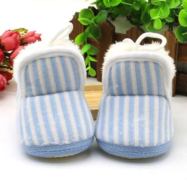 

first walkers girl snow boots booties kids princess round toe cotton white winter baby moccasins shoes 10 colors