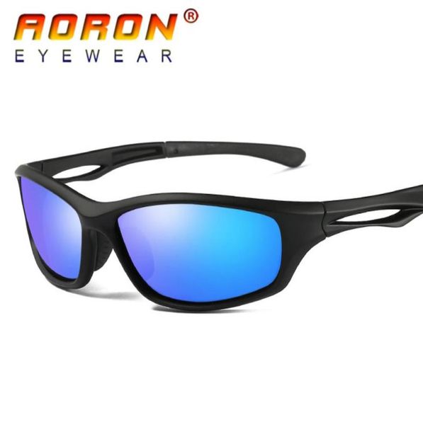 

aoron brand polarized sunglasses driving goggles color mirror hd lens sun glasses tr90 riding cycling sports eyeglasses new for me1426585, White;black