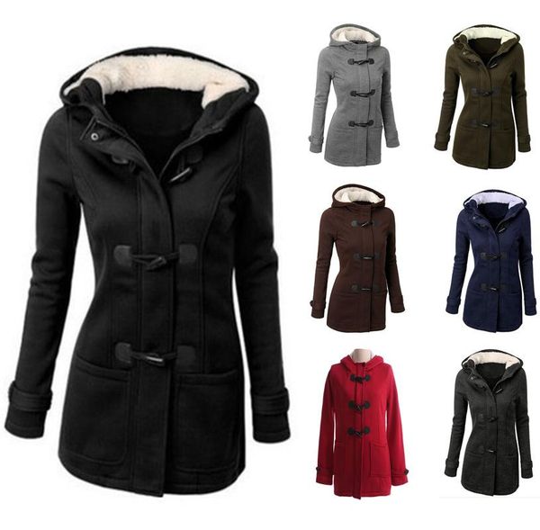 

leather 2021 new winter cotton hooded jacket hoodie cottonpadded jacket wa001, Black