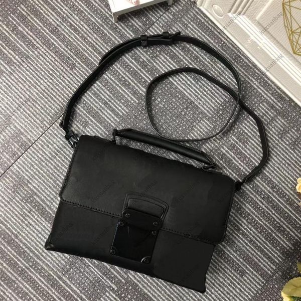 

man's handbags luxury designer bags embossed leather messenger bags with magnetic buckle fashionable and versatile new style 240r