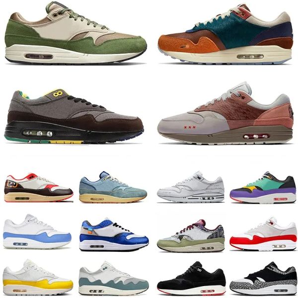 

men women running shoes designer airmaxs 87 jack saturn gold baroque brown blueprint mellow heavy patta monarch trainers outdoor sports snea