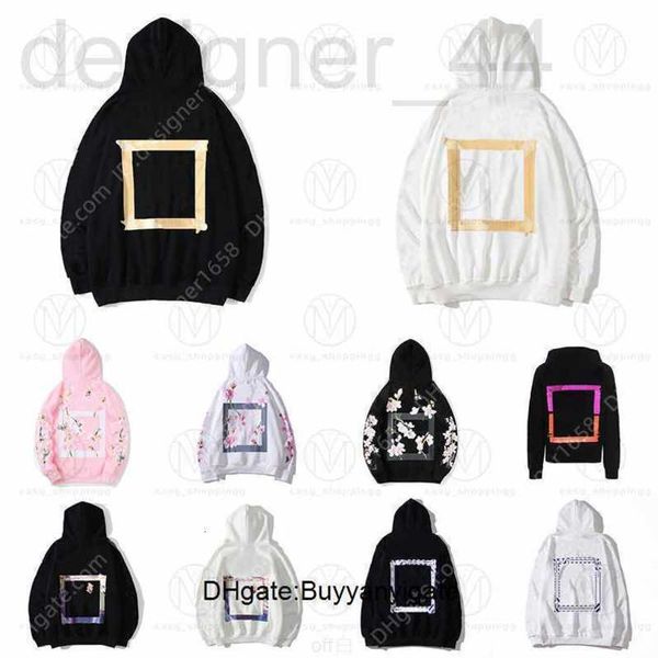 

men's hoodies & sweatshirts luxurioushoodies mens womens fashion streetwears man s pullover winter loose hooded offs designers clothing, Black