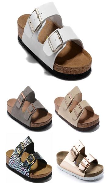 

arizona new summer cork slipper flip flops beach sandals women mixed color fashion luxury designer trainers casual slides shoes fl6796607, Black