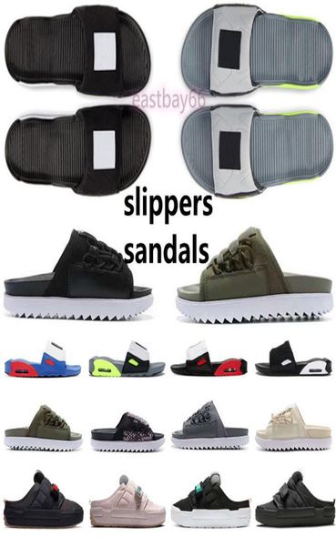 

designer asuna offline 90 mens slippers slides sandals fashion black volt game royal red menta anthracite electro orange grey outd3089616