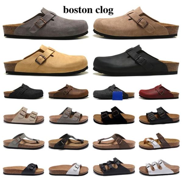 

designer sandals luxury women mens sandal clog slides sandale boston clogs slide platform flats flip flop casual shoes slipper mul4061516, Black