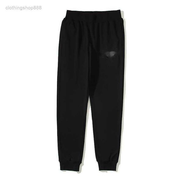

men's pants chaopai head letter cartoon casual sweatshirt yce2 0cri, Black