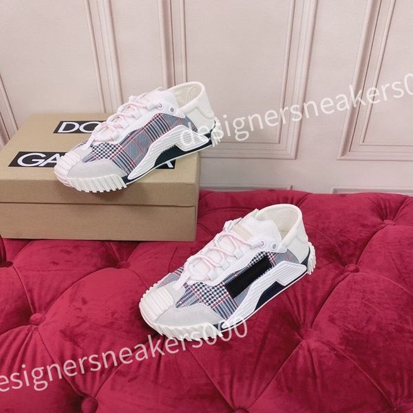 

2023 fashion luxurys women men shoes spring and autumn mesh leather fashion r couples shoe, Red;white