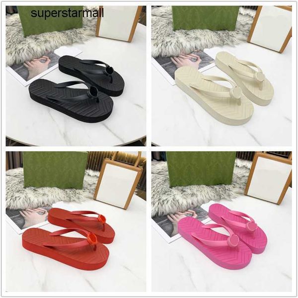

flop ggity size 2021 flip new sandals ladies 35-42b fashion v-shaped, Black