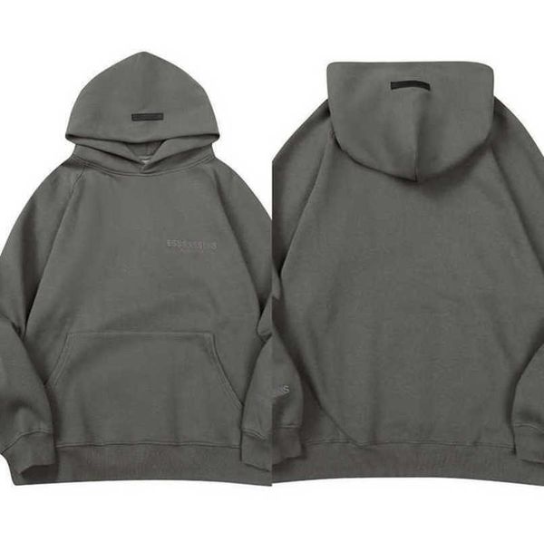 

men's fashion luxury sweatshirts essentials tracksuits letter hoodies men women ess sportswear hooded pant coat sweater pullover coupl, Gray