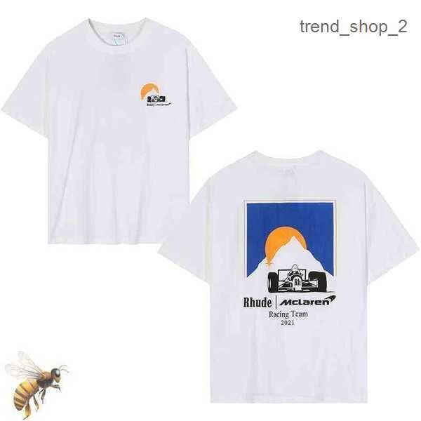 

2023 embroidery letter rhude t shirt tshirts set64cp 13 trcj, White;black