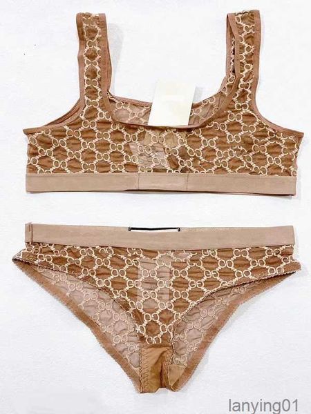 

luxury designer bikini swimwear womens swimsuits set beach bathing two piece set bikinis mesh letter embroidery perspective lace s-xl, White;black