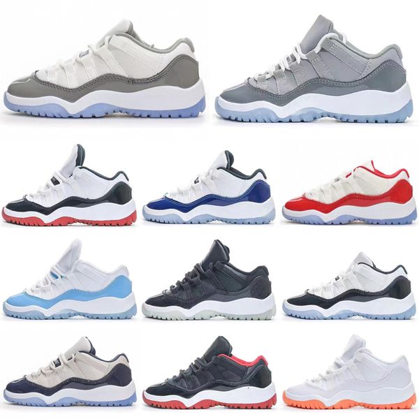 

jumpman 11 low kids basketball shoes 11s children boys girls kid runners youth toddlers sport outdoor athletic shoe black grey sports traine