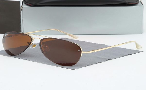 

millionaire sunglasses classic fashion luxury brandss designer glasses aviator men women polarized toad mirrors lunettes de soleil8869148, White;black