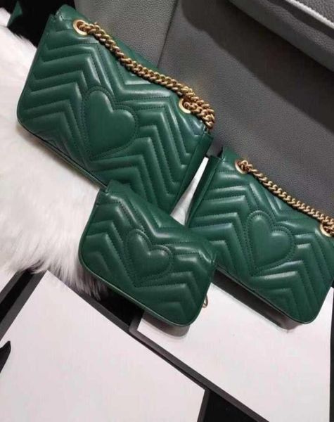 

high qulity shoulder female bags women shoulder chain crossbody bag fashion quilted heart leather handbags females famous designer2772211