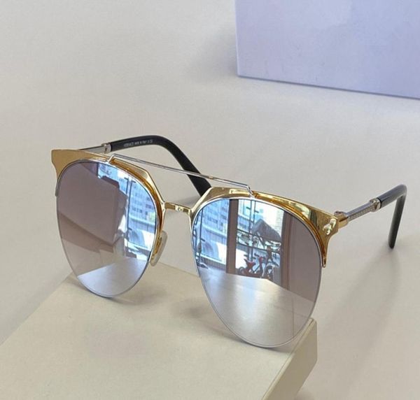 

sunglasses for men and women summer style 2181 antiultraviolet retro plate oval half frame fashion eyeglasses random box7937934, White;black