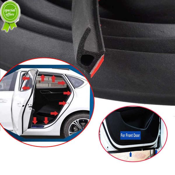 

new 1.6m p type car door sound insulation sealing strip epdm rubber door weather strip dustproof soundproof auto door seals general
