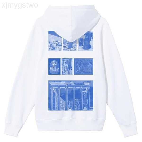 

men hoodies designer lettering flowers pattern printed long sleeves clothing womens cans round neck pullover couples tee high street sweats, Black