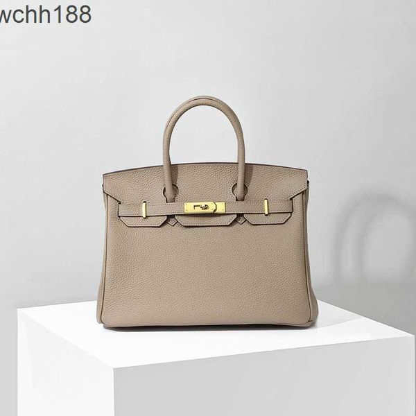 

designer leather high bags women's layer togo bag birkins 2023 cowhide litchi pattern single shoulder hand messenger 53sg