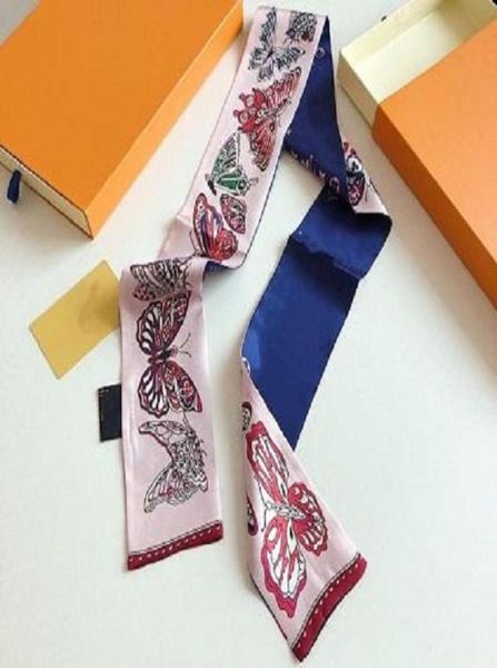 

2022 designer scarf silk scarf fashion headband luxury brands scarf women silk scraves grade silk muffler hair bands 1005cm2864528, Blue;gray