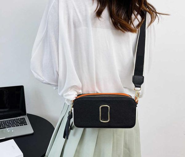 

retail women designer bags small square bag trend contrast color letter wallet single shoulder messenger bag2311155