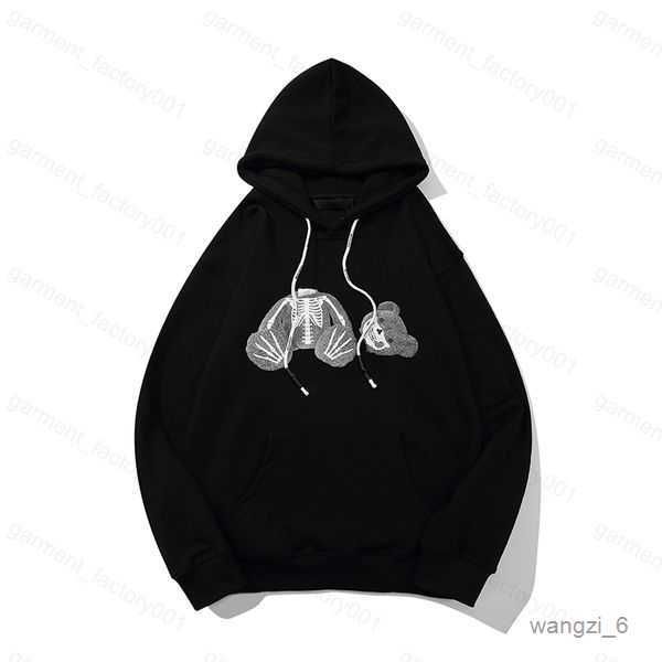 

men's hoodies & sweatshirts 21ss mens women angels sweater streetwear t shirt goose canada jackets pa of ow fog bear 8 6or0, Black