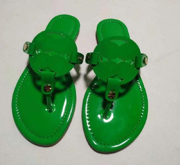 

luxury brand sandals designer slippers slides floral brocade genuine leather flip flops women shoes sandal without box by 1978 0225648641, Black