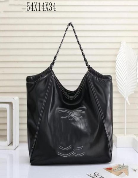 

luxury designer bags handbags tote bag chain bagss beach women fashion knitting purse shoulder large capacity canvas shopping bag2765456