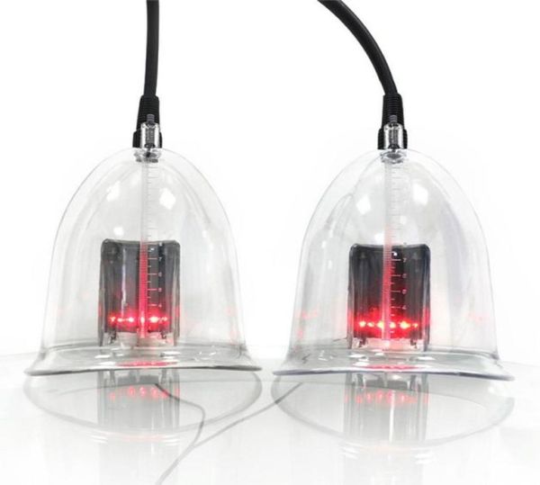 

2021 new 150ml xl infraredvibrating cups 2pcs cupping therapy breast enhancement butt lifting vacuum cupping breast care5923964