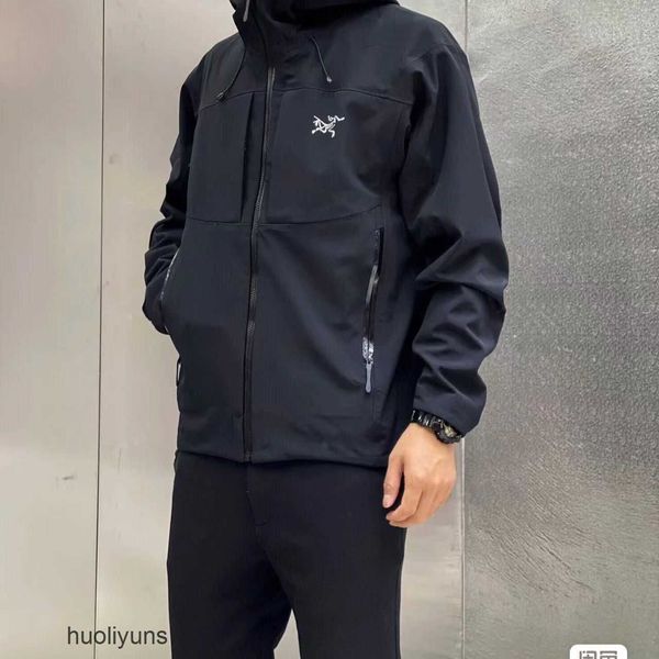 

jacket arc 2023 teryx elastic women's jackets waterproof spring outdoor men's windproof breathable autumn wear-resistant hood soft, Black;brown