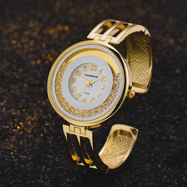 

wristwatches cansnow brand women watches luxury wristwatch ladies clock stainless steel elegant women bracelet watch relojes para mujer w042, Slivery;brown