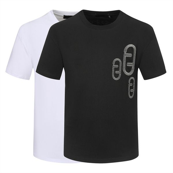 

men's t-shirt and polo shirt luxury t-shirt men's and women's designer t-shirt short summer fashion casual with brand alphabe, White;black