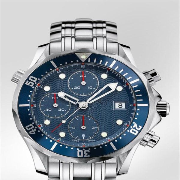 

fashion men's quartz satch male chronograph watches steel case wrist watch om022551, Slivery;brown
