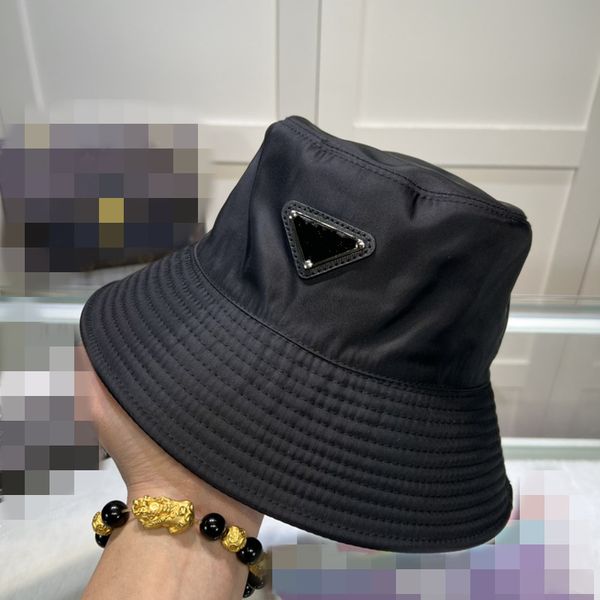 

22 classic hat with box dust bag black brown blue pink white letter canvas featuring men baseball cap fashion women sun bucket hats 688, Blue;gray